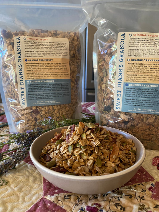 Sweet Diane's Family Size Granola – Choose Your Flavor