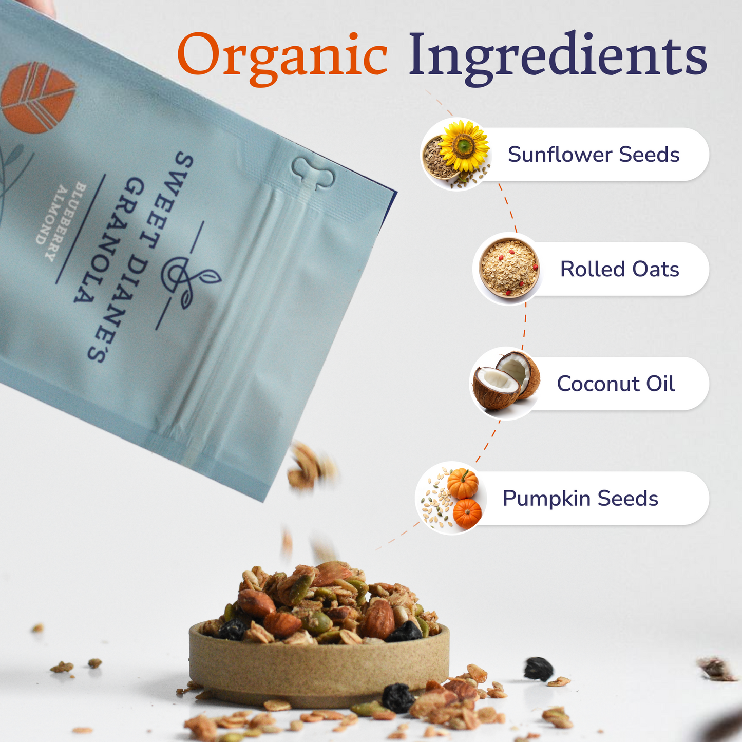 Sweet Diane's Blueberry Almond Granola