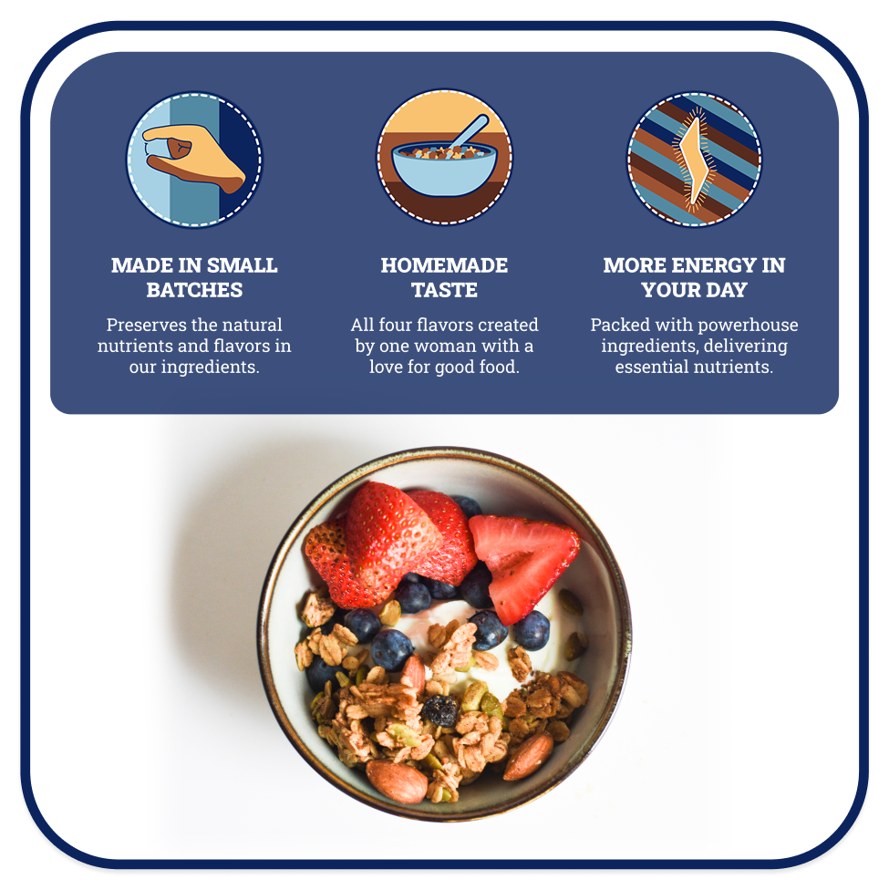 Sweet Diane's Blueberry Almond Granola