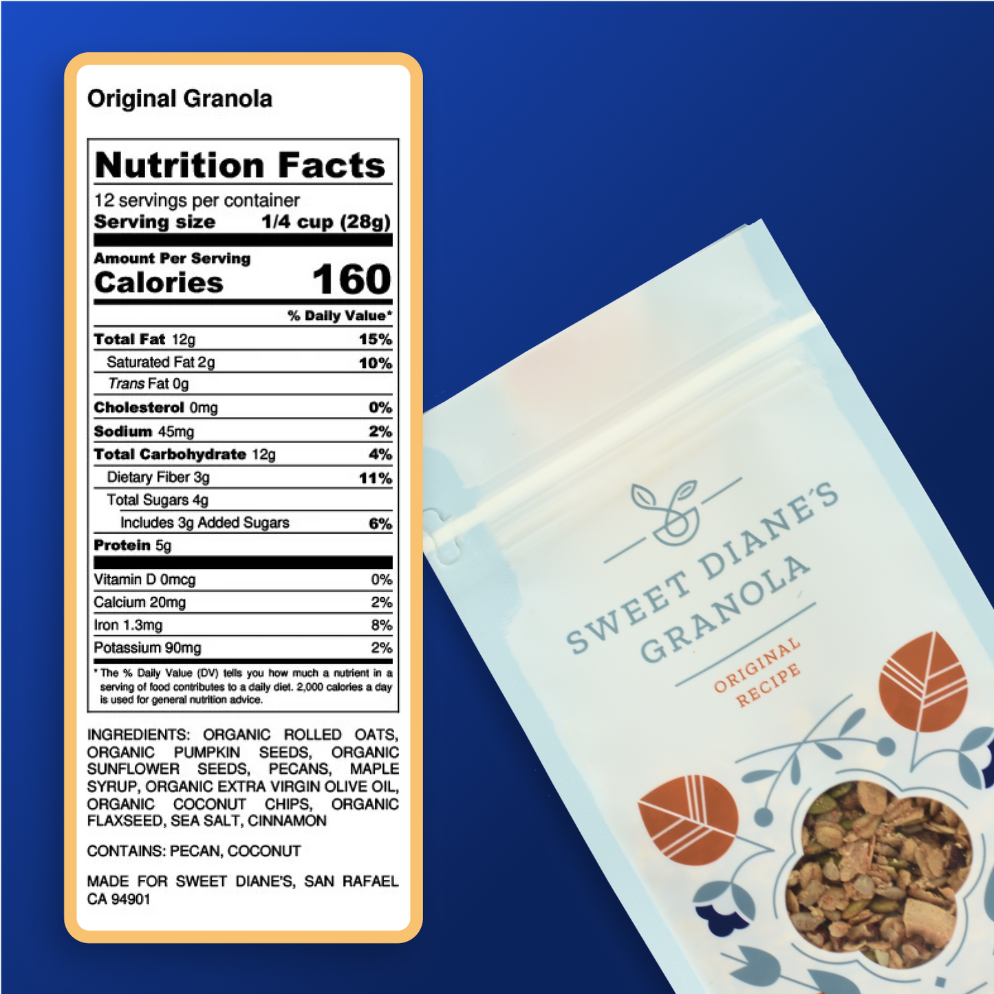 Sweet Diane's Original Recipe Granola