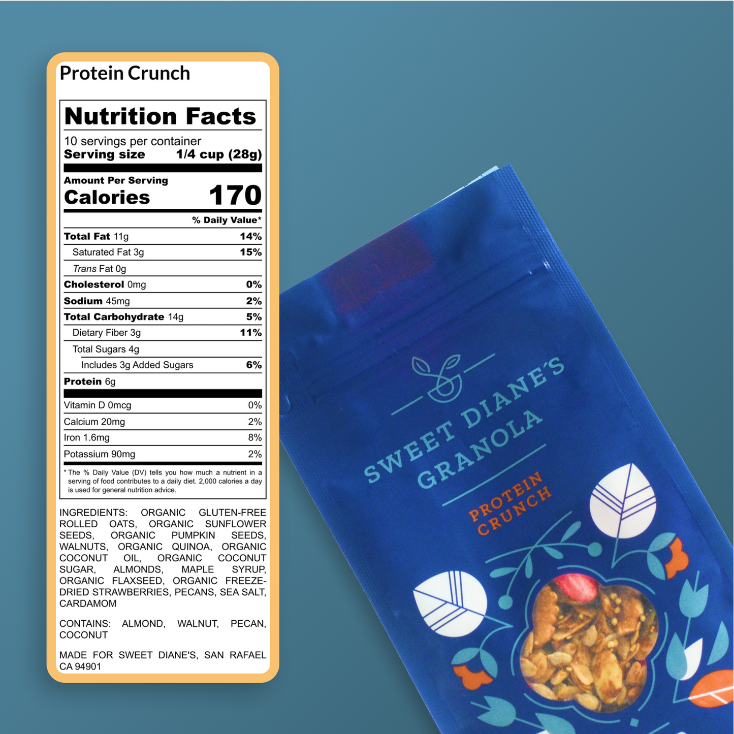 Sweet Diane's Protein Crunch Granola